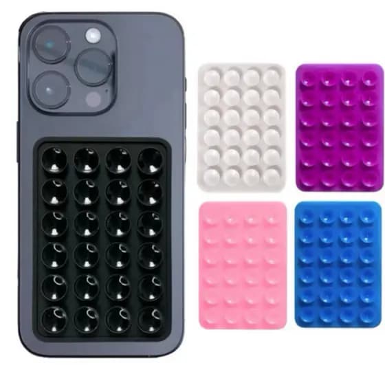 Suporte Adesivo Para Celular com Ventosa,Ideal para amantes de Vídeo. Envio rápido