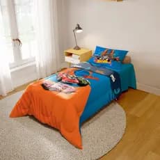 Jogo de Edredom Infantil Dupla Face HotWheels