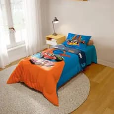 Edredom Solteiro Infantil Hotwheels