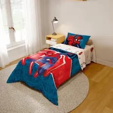 Jogo de Edredom Infantil Dupla Face Homem Aranha