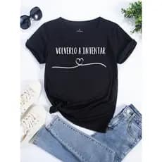 Camiseta RBD - Volverlo a Intentar Preta - RBD - SOY REBELDE TOUR