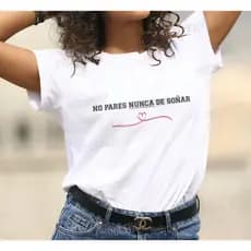Camiseta Dulce María - No Pares Nunca de Soñar