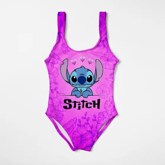 Maiô Infantil Menina Feminino Moda Praia Natação Banho Estampas Desenhos Animados Diversos