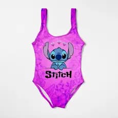 Maiô Infantil Menina Feminino Moda Praia Natação Banho Estampas Desenhos Animados Diversos