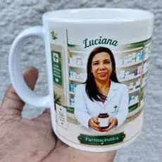 Caneca Personalizada homenagem/profissoões/caricatura/presente especial/presente criativo