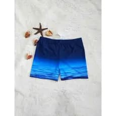sunga de praia masculino com estampa de mar