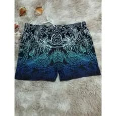 sunga masculino com estampa tropical Ombre