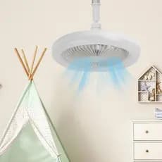 Lâmpada de Teto Inteligente com Ventilador: Iluminação e Conforto em Um Só Produto Alta Qualidade