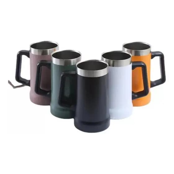 Caneca Térmica 710ml - Cores Sortidas Alta Qualidade
