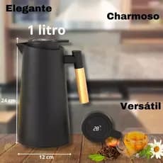 Garrafa Termica com Led 1L Alta Qualidade