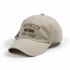 Boné Brooklyn Ny New York Retro DadHat Basebol Aba Curva Masculino e Feminino Regulagem Fitão