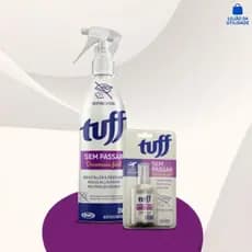 Kit Tuff 350ml + Mini Tuff 60ml Viagem Neutralizador Sem Passar Desamassa Fácil Tuff Sem Passar Desamassa Fácil, Perfuma