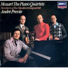 LP Importado Mozart – The Piano Quartets – André Previn – Decca