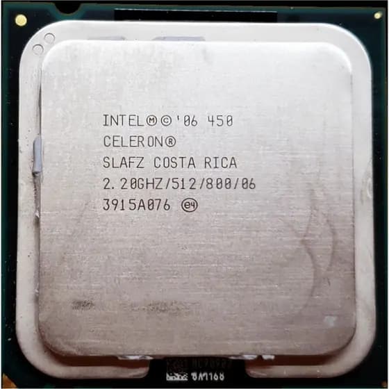 Intel Celeron 450 2.20GHz LGA775 SLAFZ Processador Original