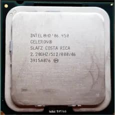 Intel Celeron 450 2.20GHz LGA775 SLAFZ Processador Original