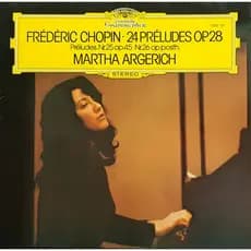 LP Original Martha Argerich Chopin Deutsche Grammophon Vinil 1978