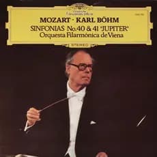 LP Mozart Sinfonias 40 41 Júpiter Karl Böhm Deutsche Grammophon Original