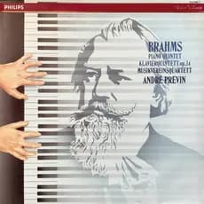 LP Johannes Brahms Piano Quintet André Previn Philips Digital Classics