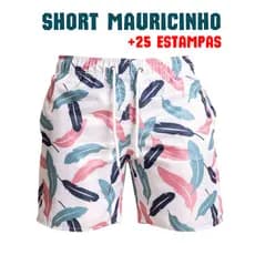 Bermuda masculino tactel Grosso estilo praia verão qualidade Premium