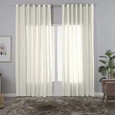 Cortina Voil Gaze de Linho sem Forro Flame 2,60 a 5 Metros Sala Quarto Escritório