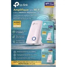 Repetidor de Sinal Wi-Fi 300Mbps TP-Link TL-WA850RE | Amplificador de Internet N300