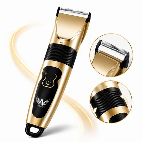 Máquina Aparador de Cabelo e Barba Premium Altomex Sem Fio USB