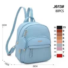 MOCHILA Feminina Bolsa pequena Média com estojo