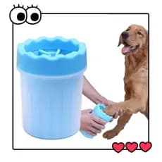 Limpa Patas Cachorro De Animais Em Silicone Pets Copo Limpador Banho Lava Pata Pet Cachorros Cão