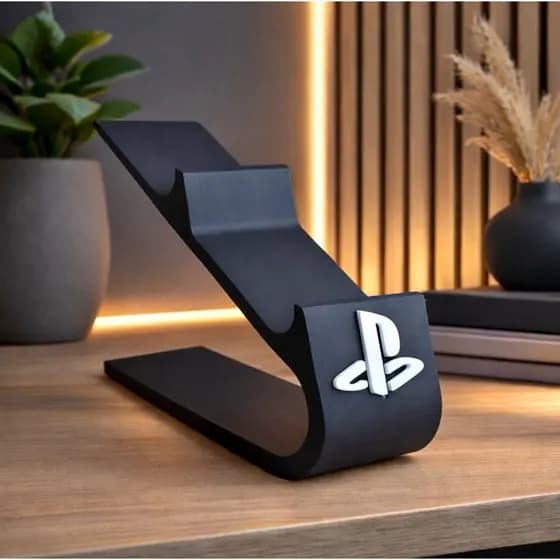Suporte Gamer para Controle PS -  Organizador de Mesa