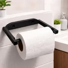 Suporte para Papel Higiênico com Recarga Rápida