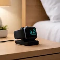Suporte de Carregamento para relógio Apple Watch compacto