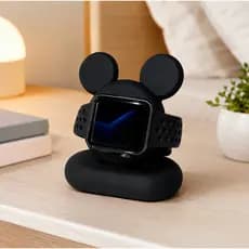 Base Carregadora de relógio Apple Watch Mikey | Compacta e Elegante