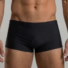 Sunga Masculina Boxer Lycra Larga Adulto Lisa Moda Praia