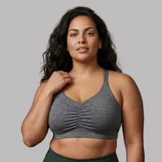 Top Plus Size Fitness Suplex Treino Academia Roupas Para Malhar Alta Sustentação