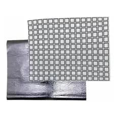 500 papel  acoplado térmico quadrado 30x38 hamburguer  aluminio metalizado laminado