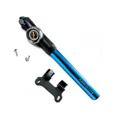 Mini Bomba Ar Pneu Bike Bicicleta Bico fino grosso Manômetro