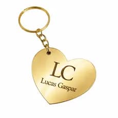 De 20 a 100 unidades – Chaveiros personalizados em acrílico espelhado, perfeitos para brindes, lembrancinhas, mimos para