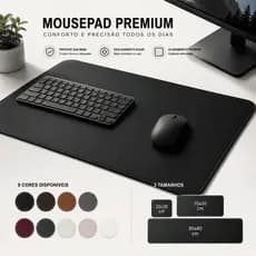 Mousepad Ergonomico 90x40cm Mouse pad Grande Em Couro Desk pad Mesa Home Office