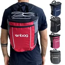 Mochila Térmica Tricolor ONBAG para Cerveja Cooler Marmita - Não Vaza Gelo PVC Premium Selado a Solda