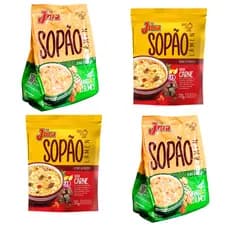 Sopão Lámen 180 gr Carne / Frango com Legumes / Galinha / Feijao Kit com 1/2/4 Pacotes
