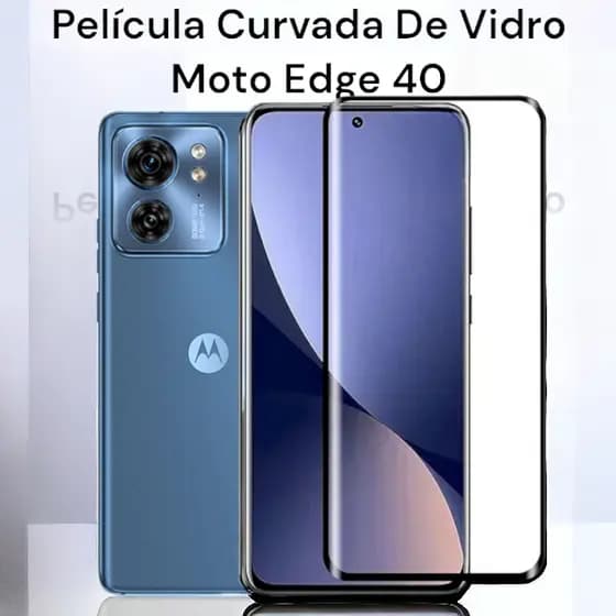 Película De Vidro Curvada Moto Edge 40 5G/ Edge 40 Neo