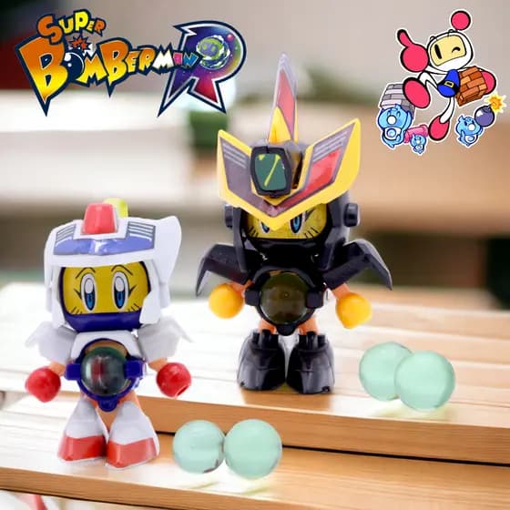 Bonecos Bomberman B-daman Bakugaiden V Lança Bola De Gude