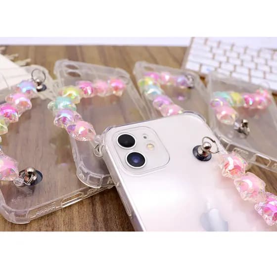 Capa Transparente Com Suporte IP 12 Linha Top Premium