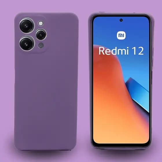 Capa Silicone Aveludada XM Redmi 12 4G