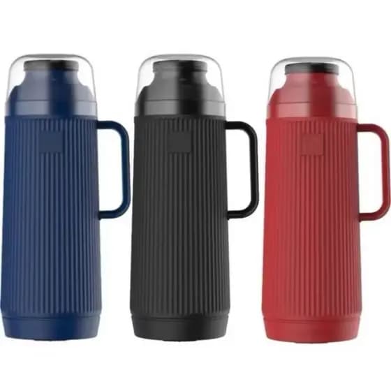 Garrafa Térmica Café Garrafas de 1 Litro para Cafe Chá Leite Termolar Termica Vermelha Azul e Preta
