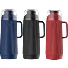 Garrafa Térmica Café Garrafas de 1 Litro para Cafe Chá Leite Termolar Termica Vermelha Azul e Preta