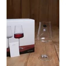 Jogo 6 Taças de Vinho Cristal 600ml - Crystalex