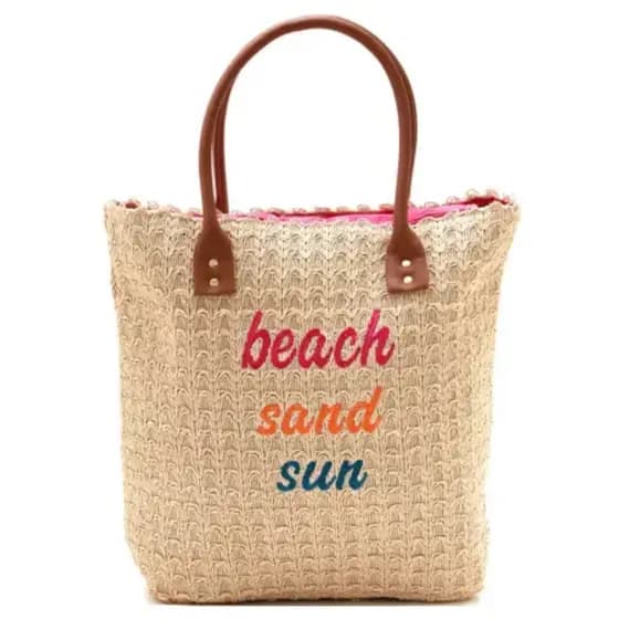 Bolsa de Praia Grande Tote Bag Pagani Feminina Estilosa