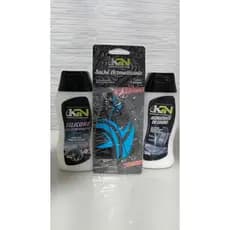 Kit Hidratante de couro + Silicone em gel perfumado + Aromatizante em folha