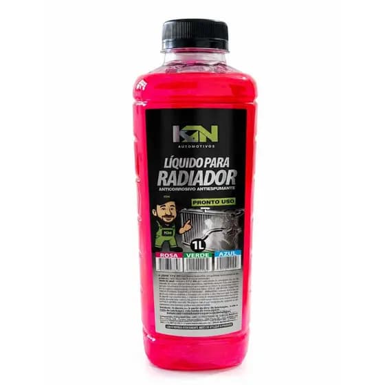 Aditivo Para Radiador Pronto Para Uso - Fluído Rosa 1L